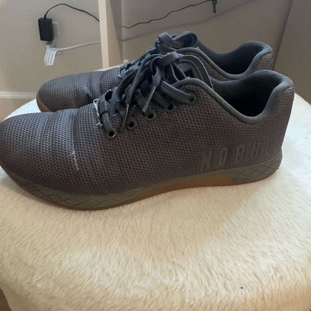 NOBULL Men’s Outwork Grey Mesh Training Shoes